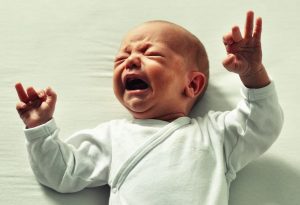 crying newborn baby